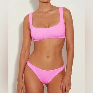 Hunza G Xandra Bikini set bubblegum pink